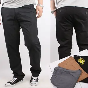 大依无忧新款潮胖特大号男裤子简约韩版加肥加大码修身男士休闲裤商品大图