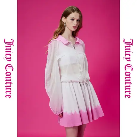 Juicy Couture橘滋秋女女装年新款夏日风铃轻透印花渐变外套图片