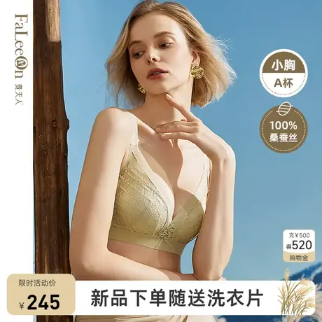 商场同款贵夫人小胸聚拢调整型内衣女无钢圈收副乳红色文胸罩1221商品大图