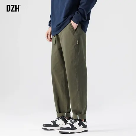 男士直筒裤美式工装裤春季男裤2024新款休闲长裤宽松裤子男款百搭商品大图