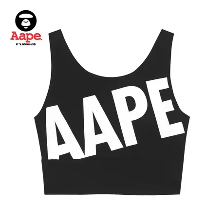 Aape旗舰店女装春夏字母多色印花修身舒适休闲背心0962XXI图片