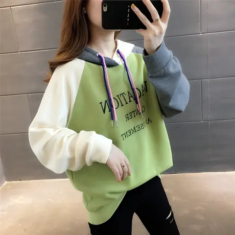 卫衣2024年新款女装韩版春秋季春款春装宽松女士薄款上衣外套爆款图片