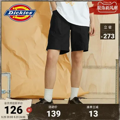 Dickies商场同款短裤 工装灵感 男春夏纯棉宽松舒适百搭短裤商品大图