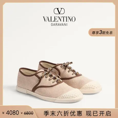 [季末优惠]华伦天奴VALENTINO男士 BAY BY BAY 帆布运动鞋图片