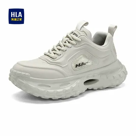 HLA/海澜之家男鞋新款春秋时尚增高耐磨运动鞋户外百搭男士休闲鞋商品大图