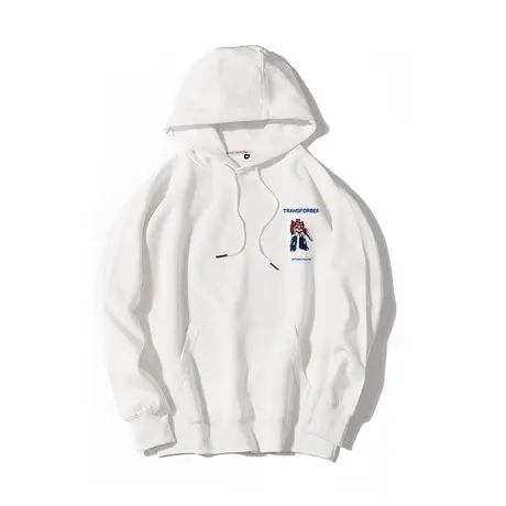 秀洛像素风卫衣机动战士高达周边衣服冬季加绒加厚连帽套头卫衣服商品大图