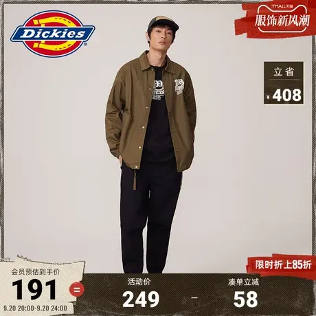 Dickies商场同款夹克 工装风男女情侣秋冬纯棉休闲上衣夹克商品大图