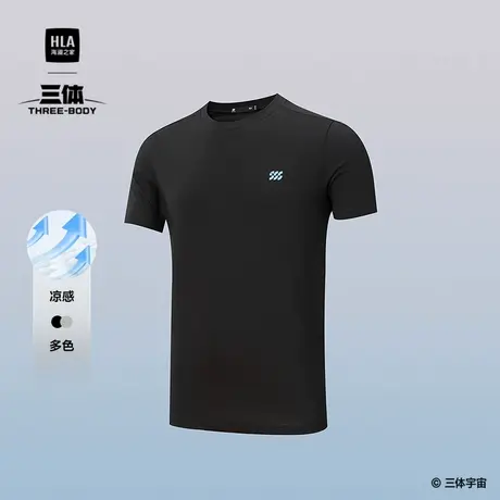 HLA/海澜之家运动sportsday短袖t恤25夏季新三体联名系列短t男商品大图