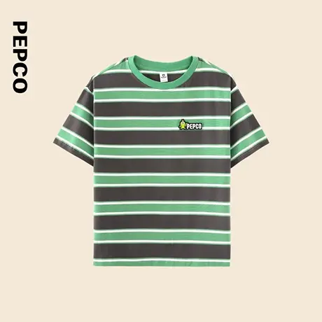 小猪班纳童装2025夏装新款儿童圆领上衣中大童男童短袖T恤男孩潮商品大图