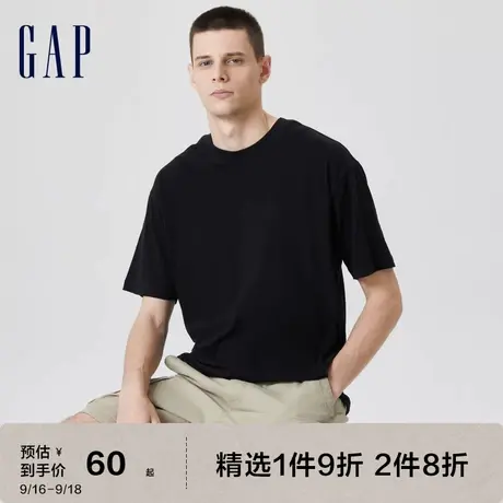 Gap男装夏季2023新款快干吸汗潮流休闲短袖T恤819779运动上衣图片
