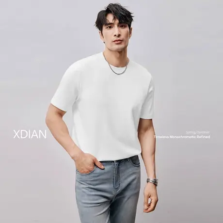 【前4小时8折】续点「0618/20:00 新品」液氨棉凉感抗菌短袖速干图片