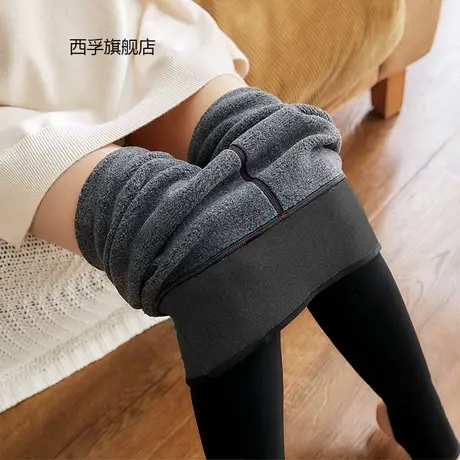 秋冬320克加绒加厚锦纶打底裤仿羊绒一体裤连裤袜光腿打底袜神器图片