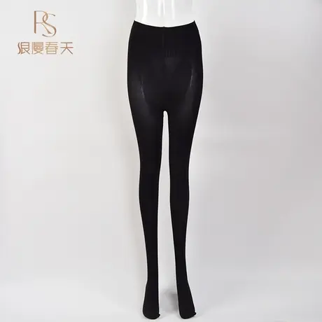 浪漫春天黑色打底裤女秋冬季连裤袜春秋丝袜黑丝光腿神器图片