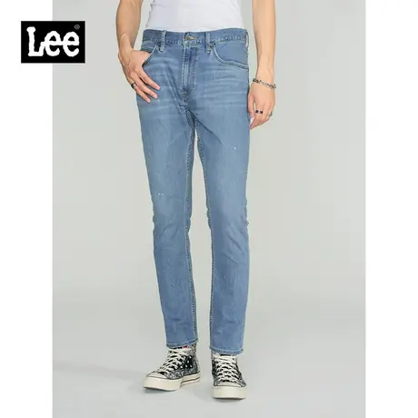 Lee商场同款22秋季新品709修身锥形浅蓝男牛仔裤LMB100709100-196商品大图