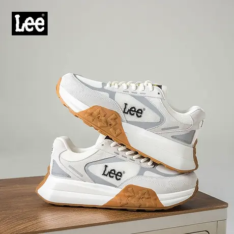 Lee男鞋2025新款夏季薄款透气阿甘鞋子复古老爹鞋男士休闲运动鞋商品大图