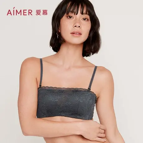 【洞力装】爱慕内衣女钟爱无钢圈中厚隐孔专利抹胸AM176151商品大图