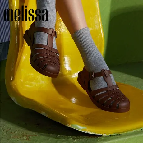 【预售】【赵露思同款】Melissa梅丽莎女士果冻罗马猪笼凉鞋32408商品大图
