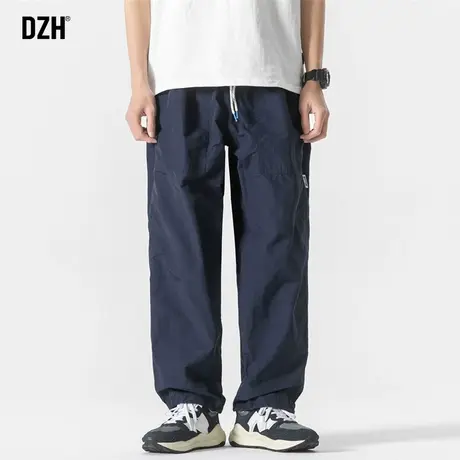 男士速干运动裤男款夏季薄款梭织裤直筒宽松裤子男冲锋裤休闲长裤商品大图