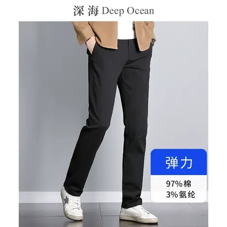 男士商务休闲裤青年西裤修身型西装裤潮小脚免烫西服春夏裤子商品大图