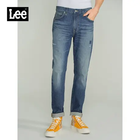 Lee商场同款22秋冬新品731舒适中腰男蓝色牛仔裤LMB1007315PC-200商品大图