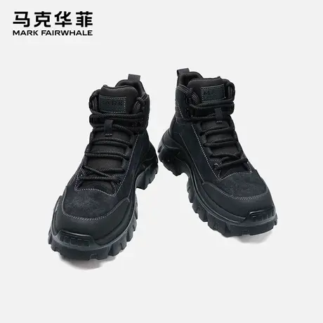 马克华菲马丁靴男2025新款男士工装靴英伦靴子男款登山鞋子沙漠靴商品大图