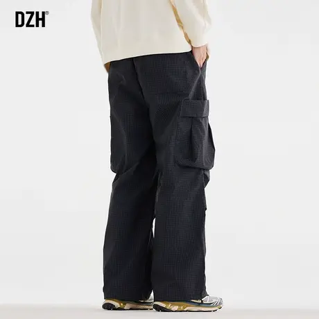 男士美式冲锋裤男款户外登山裤2023新款伞兵裤子男裤秋季工装长裤图片