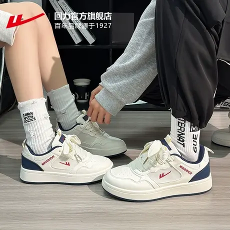 回力板鞋女款2025新款夏季网面透气男鞋情侣鞋子女鞋配裙子小白鞋商品大图