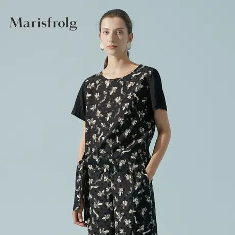 【奥莱清仓保暖季特价 】玛丝菲尔蕾丝衫商品大图