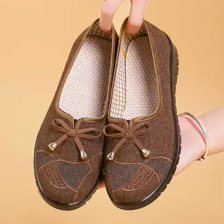 老北京布鞋女鞋官方旗舰店正品奶奶鞋中老年妈妈鞋女士女款老人鞋商品大图