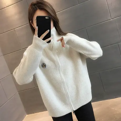 毛衣女装2024年新款春秋季女士春款春装宽松外穿上衣打底衫洋气潮商品大图