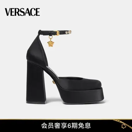 【赵露思同款】VERSACE/范思哲 女士Medusa Aevitas防水台高跟鞋商品大图