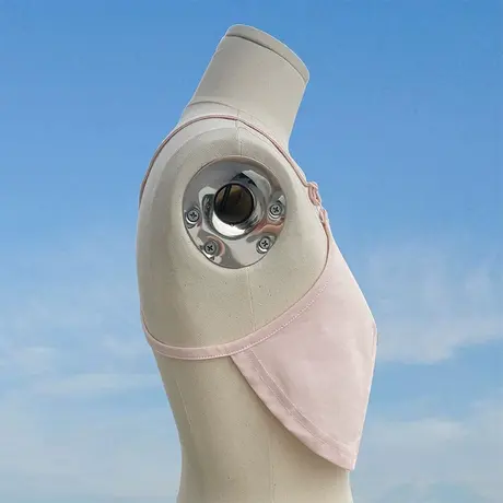 一片式抹胸夏季防走光肚兜式交叉吊带露背装内衣薄款遮胸布商品大图