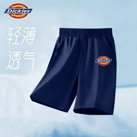 Dickies童装男童速干裤子男孩2025新款运动短裤儿童夏季五分裤薄A图片