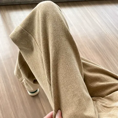 高腰阔腿牛仔裤女2023秋季新款宽松显瘦百搭垂感直筒窄版拖地裤子商品大图