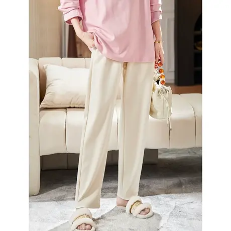 宝诗黎【新品价178元】松紧腰系带宽松休闲裤ACV1061图片