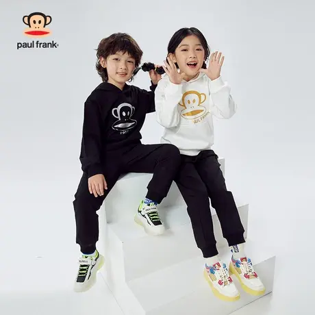 大嘴猴童装儿童卫衣春秋套装2024新品男童女童连帽长袖中大童衣服商品大图