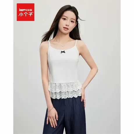 IEF/爱依服2025夏季新款韩版甜美纯欲风百搭蕾丝边时尚通勤吊带图片