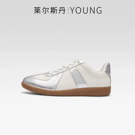 莱尔斯丹2023秋季Y系列时尚低帮系带圆头德训鞋休闲女鞋4T21601商品大图
