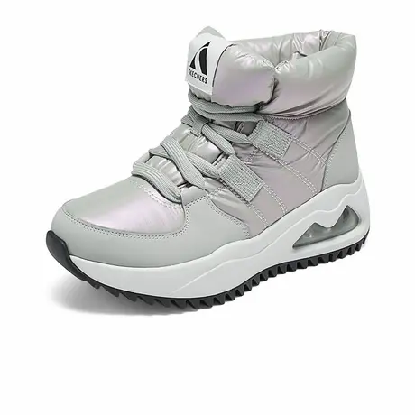 Skechers斯凯奇春秋女鞋雪地靴加绒内里轻质保暖耐磨高帮厚底冬靴商品大图