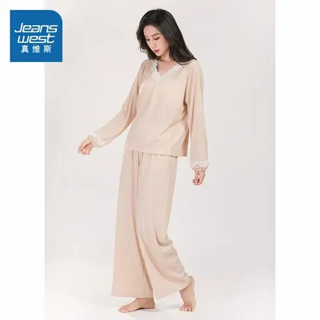 PA6真维斯女装225秋季新款 日系公主风纯棉可爱少女休闲家居服商品大图