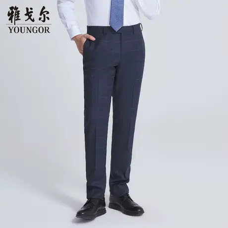 雅戈尔奥莱 商场同款男士西裤秋季新款官方商务休闲上班穿长裤男商品大图
