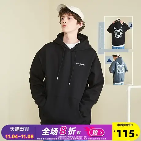 Radiohead春款卫衣男宽松潮流百搭ins超火流行套头衫内搭帅酷学生商品大图