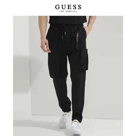 【38上新季】GUESS男士抽绳工装风休闲裤商品大图