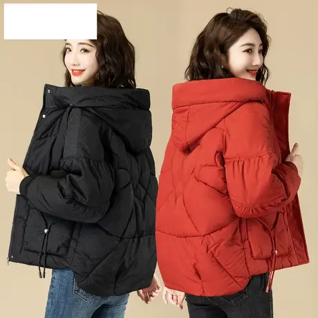 恋上17号羽绒棉服女冬季2022年新款加厚小个子棉衣爆款宽松棉袄外商品大图