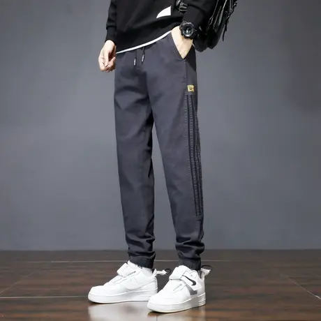 工装裤子男款春秋2023新款秋季男生牛仔宽松男士休闲秋款长裤小脚商品大图