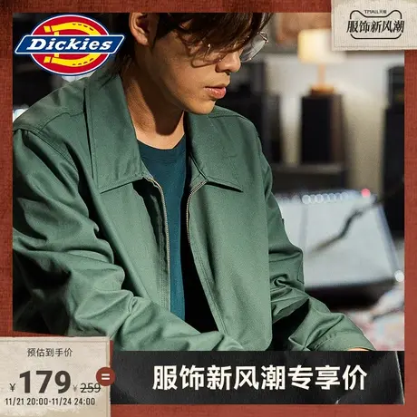 Dickies新品工装风男女情侣logo印花休闲短袖T恤图片