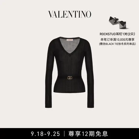 【12期免息】华伦天奴VALENTINO女士羊毛针织衫图片