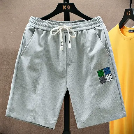 5分裤夏季薄款五分运动休闲短裤男士潮流百搭宽松夏天半截中裤子商品大图