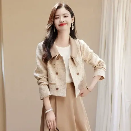 时尚百搭气质短外套商品大图