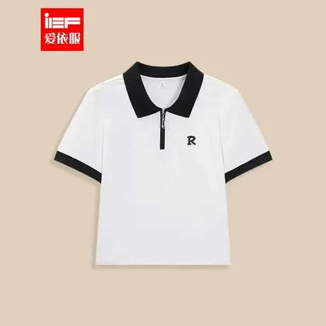 IEF/爱依服2025春季高个子新款韩版时尚休闲学院风通勤百搭上衣图片